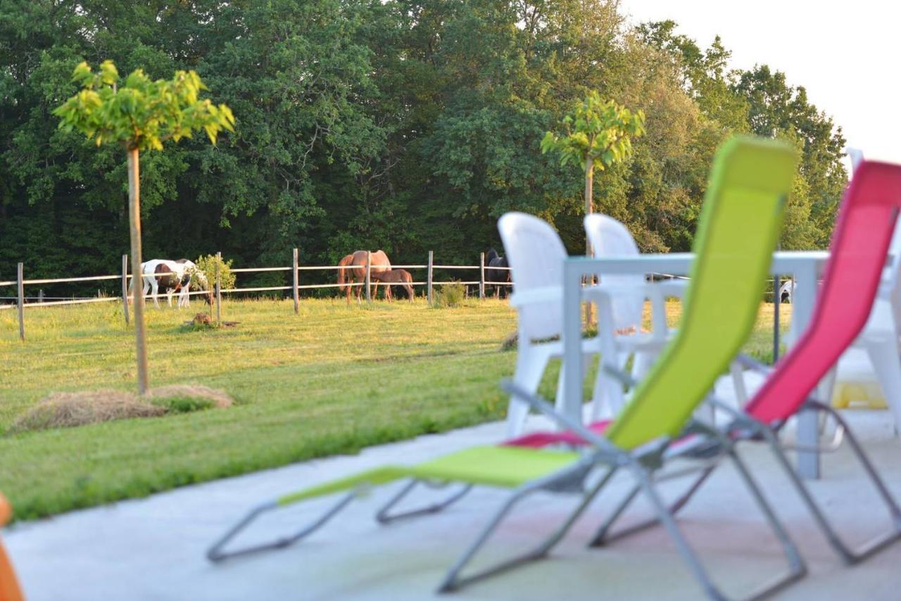 Gîte Équestre Domaine des Crins - Monpazier Capdrot Esterno foto
