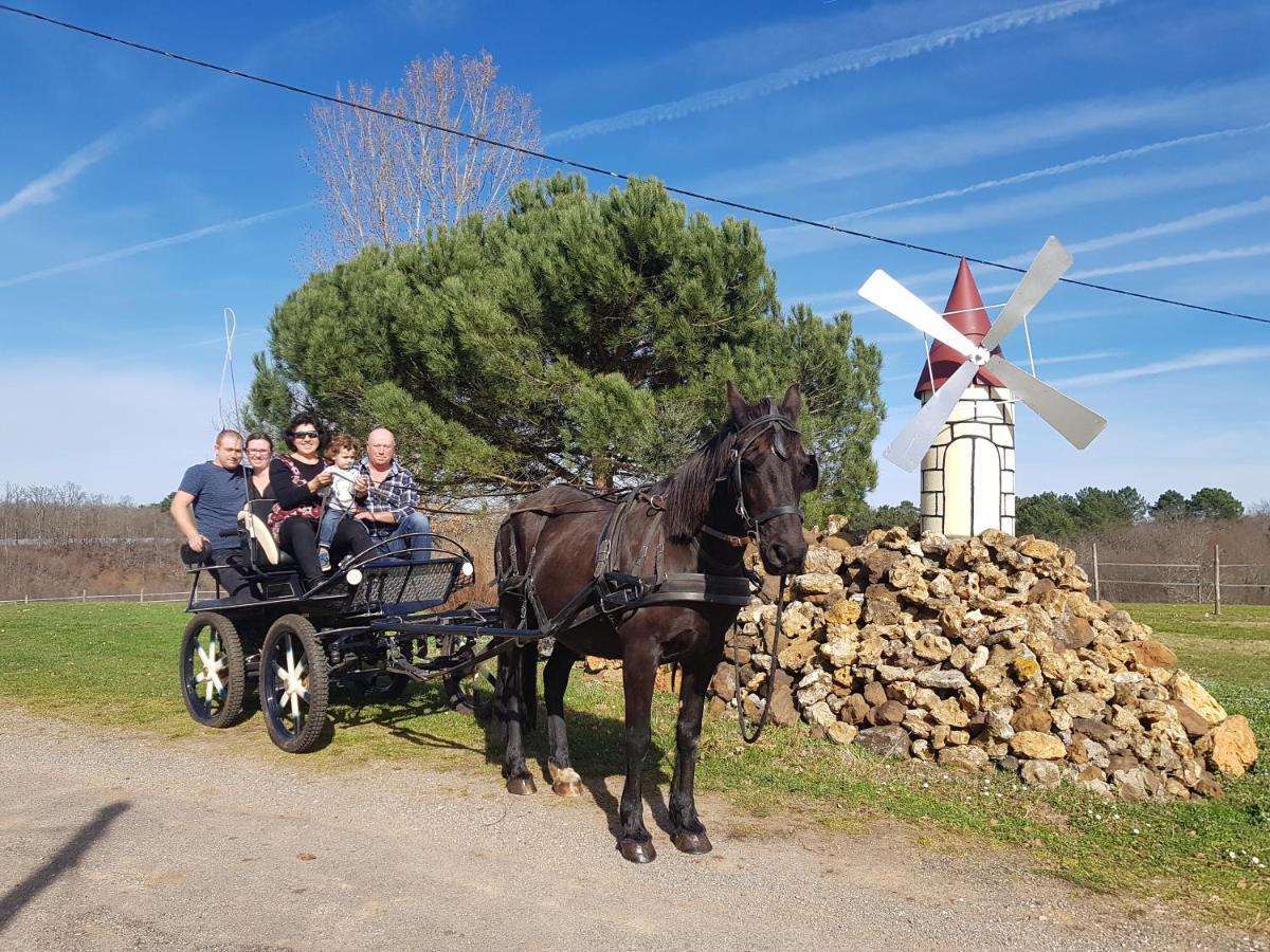Gîte Équestre Domaine des Crins - Monpazier Capdrot Esterno foto